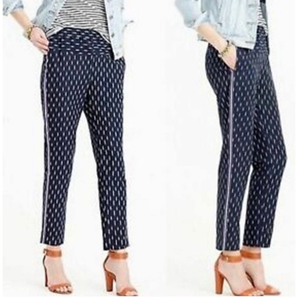 NWT J.Crew Navy Crop Pants